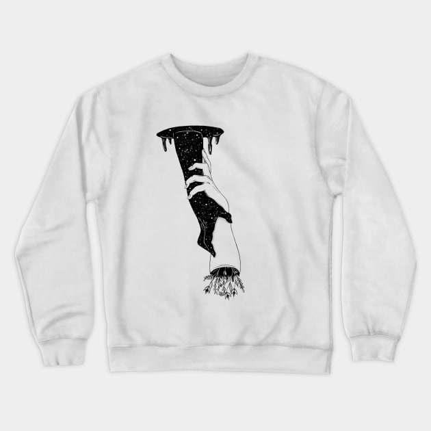 Hold on Crewneck Sweatshirt by Prettielilpixie